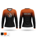 HERRIN TIGERS Women's Long Sleeve V-neck Shirt - 1