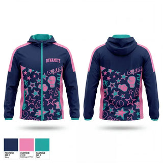 Windbreaker, Dynamite, Softball, Teamtime, Team time, sublimation, custom sports apparel, team uniforms, spirit wear, spiritwear, sports uniforms, custom shirts, team store, custom team store, fundraiser sports, apparel fundraiser