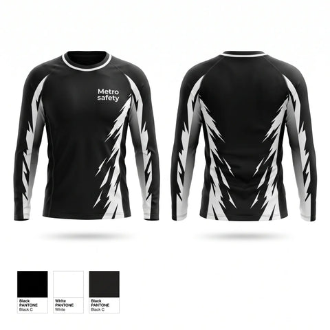 Long Sleeve Performance Shirt, Metro safety, , Teamtime, Team time, sublimation, custom sports apparel, team uniforms, spirit wear, spiritwear, sports uniforms, custom shirts, team store, custom team store, fundraiser sports, apparel fundraiser