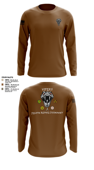 Long Sleeve Performance Shirt, Vipers, , Teamtime, Team time, sublimation, custom sports apparel, team uniforms, spirit wear, spiritwear, sports uniforms, custom shirts, team store, custom team store, fundraiser sports, apparel fundraiser