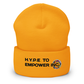 H.Y.P.E. to Empower, Inc. Cuffed Beanie | Yupoong 1501KC