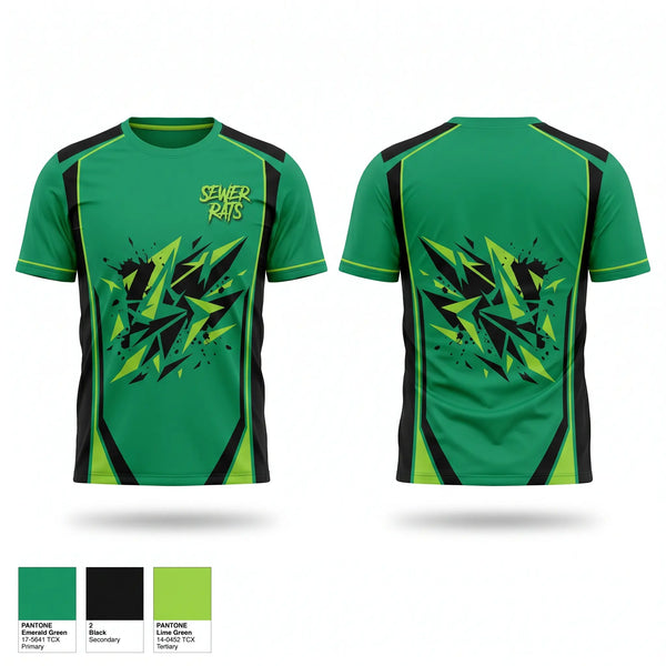 Short Sleeve Performance Shirt, Sewer Rats, Men's Soccer, Teamtime, Team time, sublimation, custom sports apparel, team uniforms, spirit wear, spiritwear, sports uniforms, custom shirts, team store, custom team store, fundraiser sports, apparel fundraiser