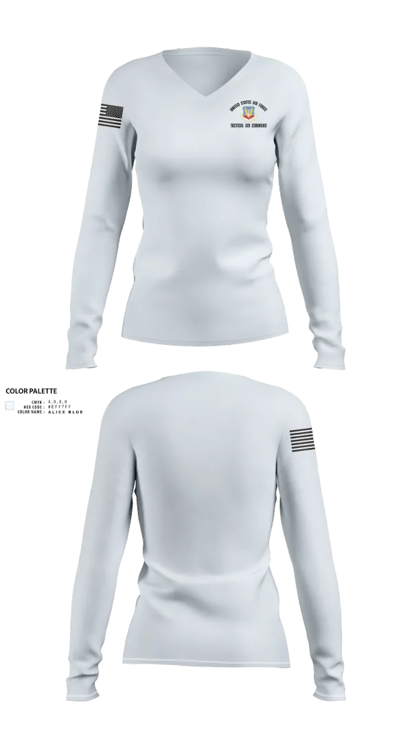 Womens Long Sleeve Vneck Shirt, 157TCGp, , Teamtime, Team time, sublimation, custom sports apparel, team uniforms, spirit wear, spiritwear, sports uniforms, custom shirts, team store, custom team store, fundraiser sports, apparel fundraiser