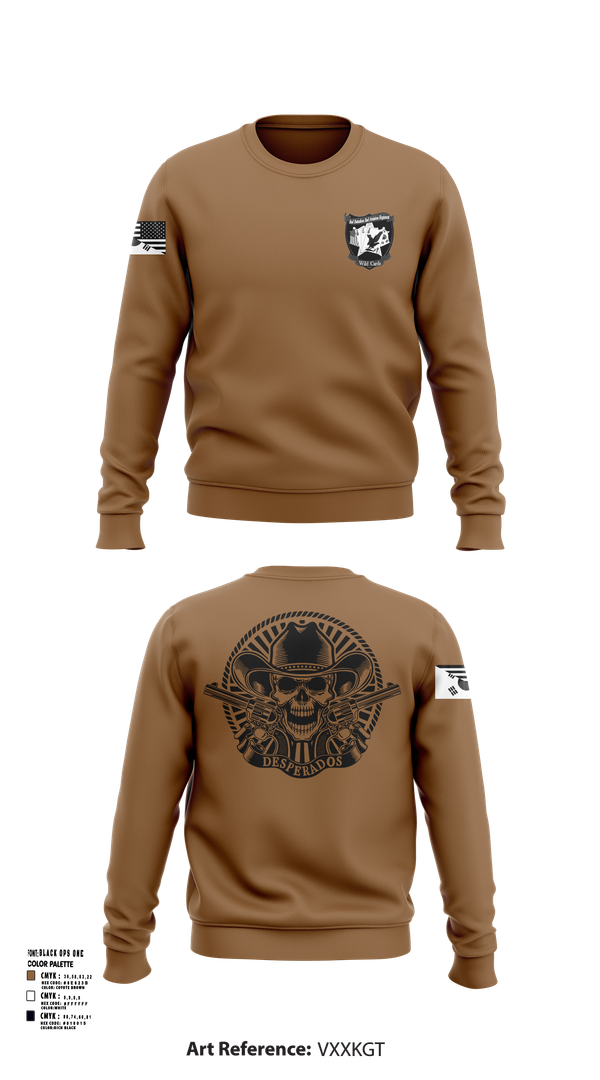 Crew Neck Sweatshirt, Desperados, , Teamtime, Team time, sublimation, custom sports apparel, team uniforms, spirit wear, spiritwear, sports uniforms, custom shirts, team store, custom team store, fundraiser sports, apparel fundraiser