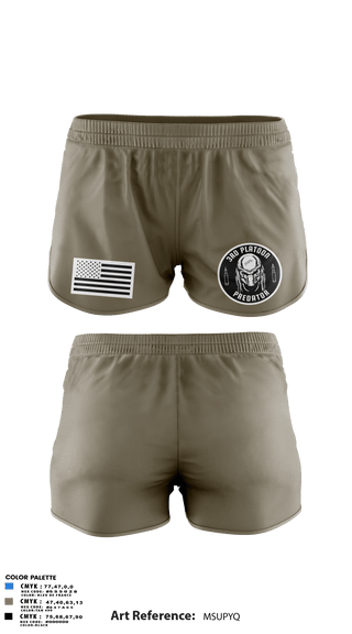Ranger Panties, 3rd Platoon, Army, Teamtime, Team time, sublimation, custom sports apparel, team uniforms, spirit wear, spiritwear, sports uniforms, custom shirts, team store, custom team store, fundraiser sports, apparel fundraiser