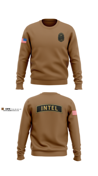 Crew Neck Sweatshirt, 18 Security Forces Squadron, Air Force, Teamtime, Team time, sublimation, custom sports apparel, team uniforms, spirit wear, spiritwear, sports uniforms, custom shirts, team store, custom team store, fundraiser sports, apparel fundraiser