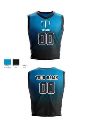 Womens Basketball Jersey, Titans, Women's Basketball, Teamtime, Team time, sublimation, custom sports apparel, team uniforms, spirit wear, spiritwear, sports uniforms, custom shirts, team store, custom team store, fundraiser sports, apparel fundraiser