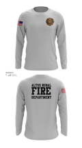 Altus Rural Fire Department 9875548 Long Sleeve Performance Shirt - 21