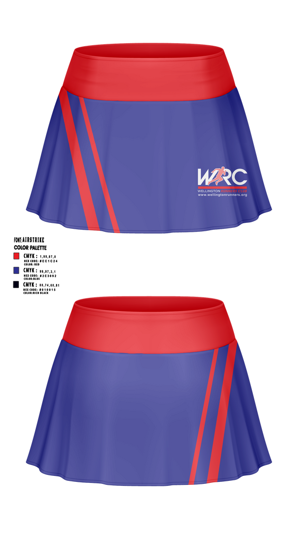 Skort, Wellington Runners Club, Spirit Store, Teamtime, Team time, sublimation, custom sports apparel, team uniforms, spirit wear, spiritwear, sports uniforms, custom shirts, team store, custom team store, fundraiser sports, apparel fundraiser