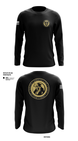 Long Sleeve Performance Shirt, Baker County Detective Division, Police, Teamtime, Team time, sublimation, custom sports apparel, team uniforms, spirit wear, spiritwear, sports uniforms, custom shirts, team store, custom team store, fundraiser sports, apparel fundraiser