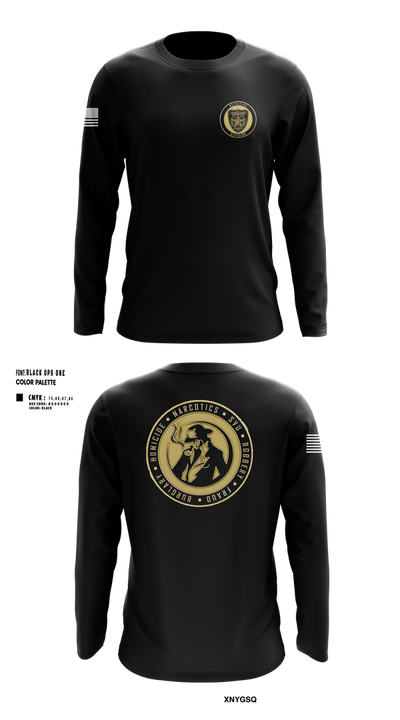 Baker County Detective Division 29625423 Long Sleeve Performance Shirt 102