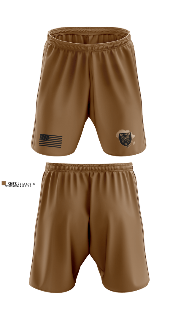 Athletic Shorts With Pockets, 180th ESC, Army, Teamtime, Team time, sublimation, custom sports apparel, team uniforms, spirit wear, spiritwear, sports uniforms, custom shirts, team store, custom team store, fundraiser sports, apparel fundraiser