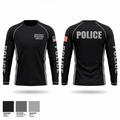 Berks County Detectives Narcotics 94585912 Long Sleeve Performance Shirt 1