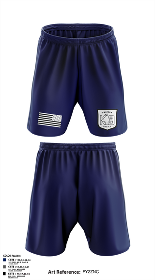 Athletic Shorts With Pockets, Swatara K9, Police, Teamtime, Team time, sublimation, custom sports apparel, team uniforms, spirit wear, spiritwear, sports uniforms, custom shirts, team store, custom team store, fundraiser sports, apparel fundraiser