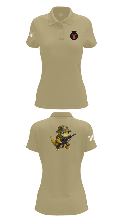 Task force Armadillo 97530409 Women's Short Sleeve Performance Polo  - 90