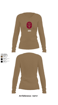 Amed 64194454 Women's Long Sleeve V-neck Shirt - 2