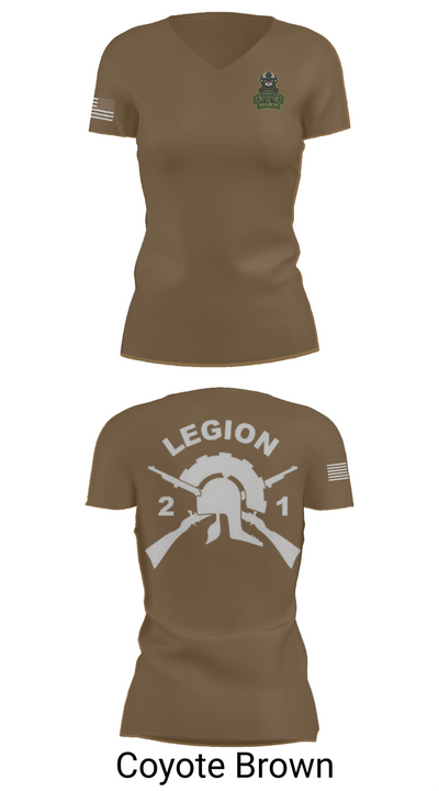 2-1 21461716 Women's Short Sleeve V-neck Shirt - 8