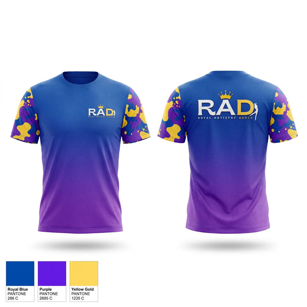 Short Sleeve Performance Shirt, Royal Artistry Dance, Spirit Store, Teamtime, Team time, sublimation, custom sports apparel, team uniforms, spirit wear, spiritwear, sports uniforms, custom shirts, team store, custom team store, fundraiser sports, apparel fundraiser