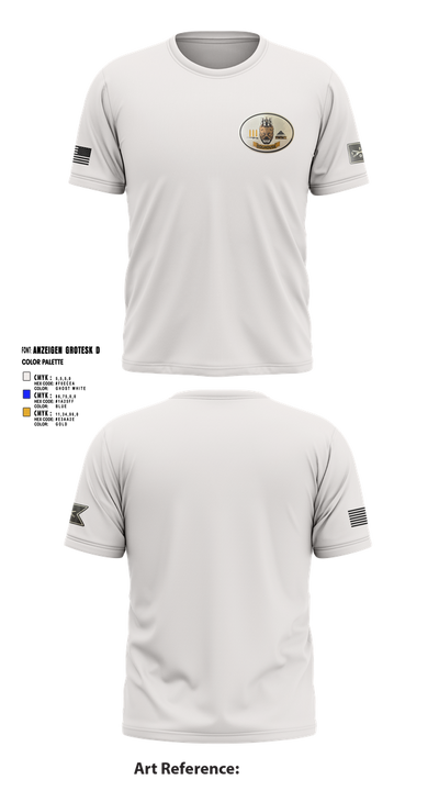 2nd Plt, Doghouse Company, 1/3 TOG 80089099 Short Sleeve Performance Shirt - 1