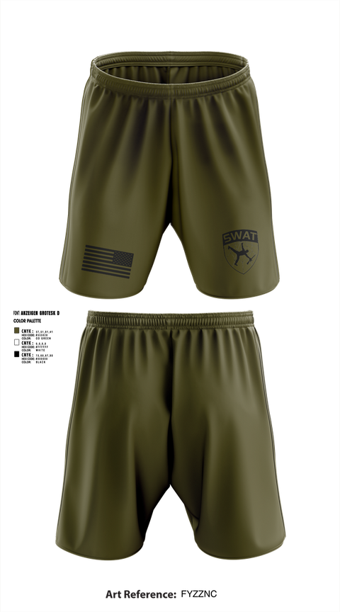 Athletic Shorts With Pockets, SWAT, , Teamtime, Team time, sublimation, custom sports apparel, team uniforms, spirit wear, spiritwear, sports uniforms, custom shirts, team store, custom team store, fundraiser sports, apparel fundraiser