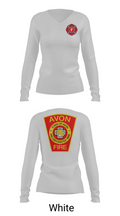 Avon Fire Department 34682194 Women's Long Sleeve V-neck Shirt - 11