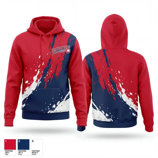 Hoodie, Lemoore Cannons, Baseball, Teamtime, Team time, sublimation, custom sports apparel, team uniforms, spirit wear, spiritwear, sports uniforms, custom shirts, team store, custom team store, fundraiser sports, apparel fundraiser