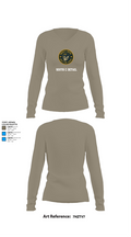 South C Detail 31033185 Women's Long Sleeve V-neck Shirt - 59