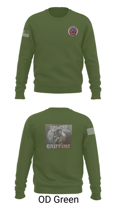 345th TRS 44562231 Crew Neck Sweatshirt - 45