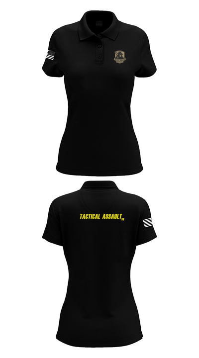 Death Squad Actual 36705181 Women's Short Sleeve Performance Polo  - 11