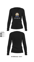 CNATT Cherry Point 96296564 Women's Long Sleeve V-neck Shirt - 21