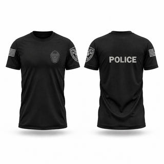 Old School Cotton Feel Shirt, Caruthersville Police Department, Police, Teamtime, Team time, sublimation, custom sports apparel, team uniforms, spirit wear, spiritwear, sports uniforms, custom shirts, team store, custom team store, fundraiser sports, apparel fundraiser