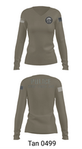 STREET CRIMES 66596550 Women's Long Sleeve V-neck Shirt - 73