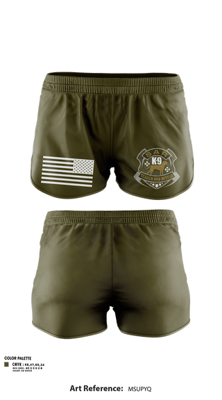 Ranger Panties, SAR K9, EMS/EMT, Teamtime, Team time, sublimation, custom sports apparel, team uniforms, spirit wear, spiritwear, sports uniforms, custom shirts, team store, custom team store, fundraiser sports, apparel fundraiser