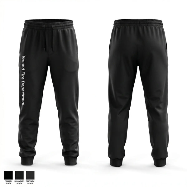 Sweatpants, Tensed Fire Department, Fire Department, Teamtime, Team time, sublimation, custom sports apparel, team uniforms, spirit wear, spiritwear, sports uniforms, custom shirts, team store, custom team store, fundraiser sports, apparel fundraiser