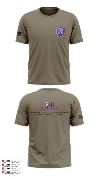 Short Sleeve Performance Shirt, RICS Raiders, Army, Teamtime, Team time, sublimation, custom sports apparel, team uniforms, spirit wear, spiritwear, sports uniforms, custom shirts, team store, custom team store, fundraiser sports, apparel fundraiser