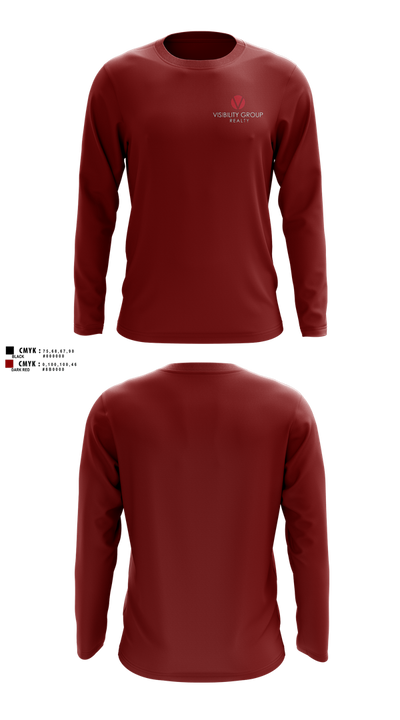 Keller Williams realty 61930592 Long Sleeve Performance Shirt 101