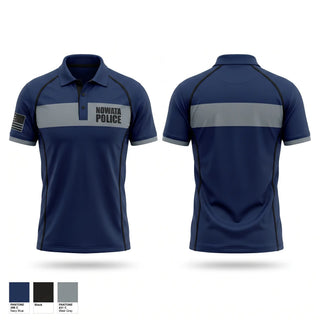 Short Sleeve Performance Polo, Nowata police, Police, Teamtime, Team time, sublimation, custom sports apparel, team uniforms, spirit wear, spiritwear, sports uniforms, custom shirts, team store, custom team store, fundraiser sports, apparel fundraiser