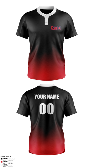 Two Button Softball Jersey, team name, Softball, Teamtime, Team time, sublimation, custom sports apparel, team uniforms, spirit wear, spiritwear, sports uniforms, custom shirts, team store, custom team store, fundraiser sports, apparel fundraiser