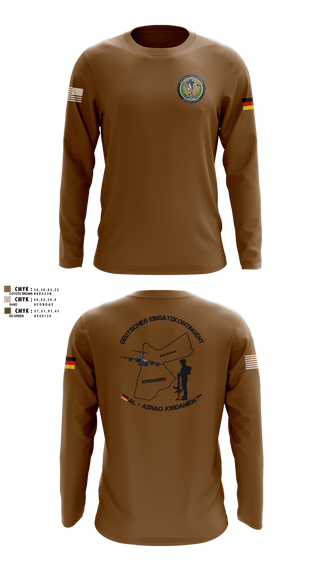 Long Sleeve Performance Shirt, DEU EinsKtgt CD/CBI, , Teamtime, Team time, sublimation, custom sports apparel, team uniforms, spirit wear, spiritwear, sports uniforms, custom shirts, team store, custom team store, fundraiser sports, apparel fundraiser