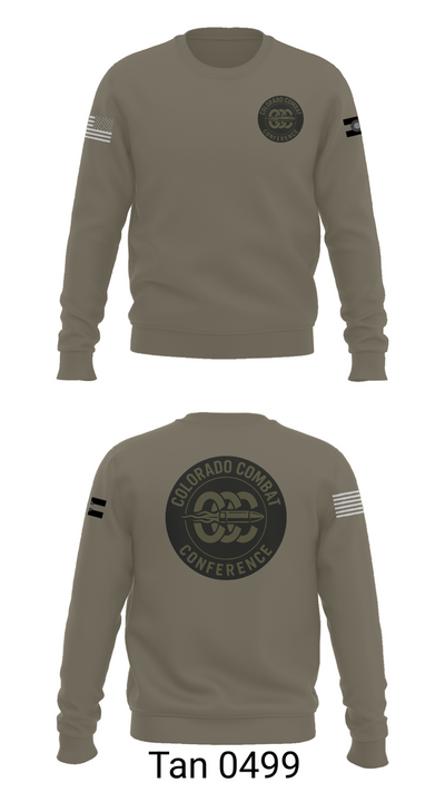 Colorado Combat Conference 90728248 Crew Neck Sweatshirt - 62