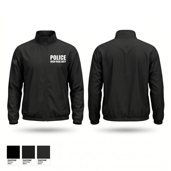 Windbreaker, Police High Risk Unit, Police, Teamtime, Team time, sublimation, custom sports apparel, team uniforms, spirit wear, spiritwear, sports uniforms, custom shirts, team store, custom team store, fundraiser sports, apparel fundraiser