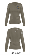 USS WASP 47898646 Women's Long Sleeve V-neck Shirt - 73