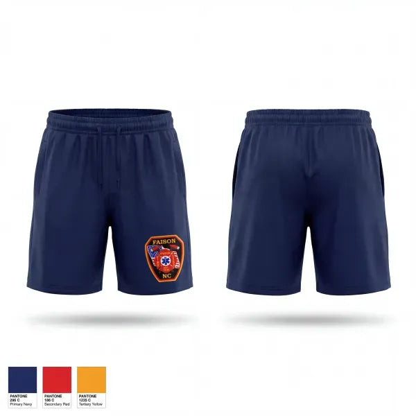 Athletic Shorts With Pockets, Faison Fire & Rescue Inc., Fire Department, Teamtime, Team time, sublimation, custom sports apparel, team uniforms, spirit wear, spiritwear, sports uniforms, custom shirts, team store, custom team store, fundraiser sports, apparel fundraiser