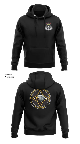 Hoodie, 101st Division Sustainment Brigade, Army, Teamtime, Team time, sublimation, custom sports apparel, team uniforms, spirit wear, spiritwear, sports uniforms, custom shirts, team store, custom team store, fundraiser sports, apparel fundraiser
