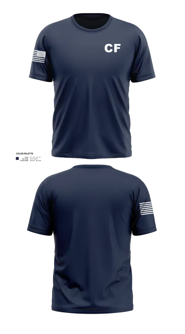 Short Sleeve Performance Shirt, CF, Navy, Teamtime, Team time, sublimation, custom sports apparel, team uniforms, spirit wear, spiritwear, sports uniforms, custom shirts, team store, custom team store, fundraiser sports, apparel fundraiser