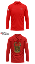 USS Illinois (SSN 786) 55868909 Long Sleeve Performance Shirt with hood - 53
