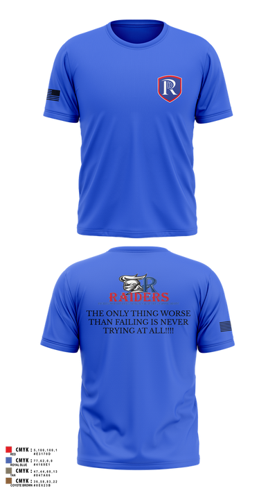 RICS Raiders 86682498 Short Sleeve Performance Shirt - 4