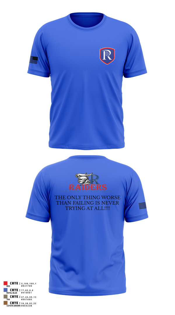 Short Sleeve Performance Shirt, RICS Raiders, Army, Teamtime, Team time, sublimation, custom sports apparel, team uniforms, spirit wear, spiritwear, sports uniforms, custom shirts, team store, custom team store, fundraiser sports, apparel fundraiser