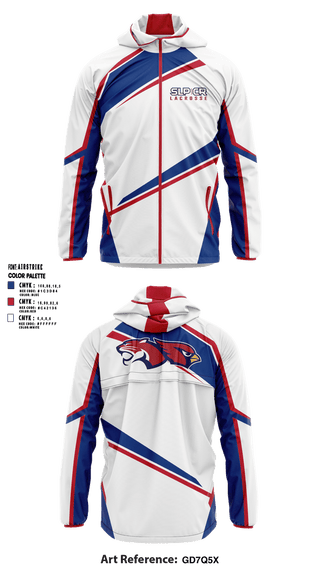 Windbreaker, SLPCR, Men's Lacrosse, Teamtime, Team time, sublimation, custom sports apparel, team uniforms, spirit wear, spiritwear, sports uniforms, custom shirts, team store, custom team store, fundraiser sports, apparel fundraiser