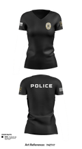 Police 29239958 Women's Short Sleeve V-neck Shirt - 3
